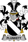 Irish Coat of Arms for Plunkett