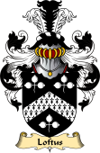 Irish Family Coat of Arms (v.23) for Loftus