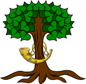 Linden Tree Horn Pendent