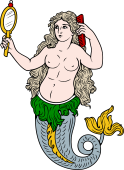 Mermaid with Comb and Mirror
