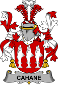 Irish Coat of Arms for Cahane or O'Cahane