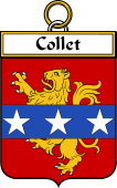 French Coat of Arms Badge for Collet