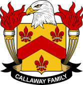 Coat of arms used by the Callaway family in the United States of America