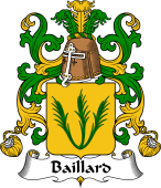 Coat of Arms from France for Baillard