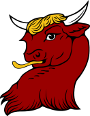 Bull Head Erased Langued