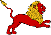 Lion Pouncing (Ancient)