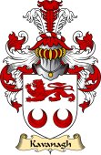 Irish Family Coat of Arms (v.23) for Kavanagh