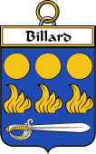 French Coat of Arms Badge for Billard