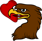 Eagle Head Holding Heart