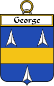 French Coat of Arms Badge for George