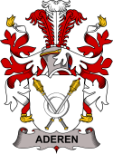 Danish Coat of Arms for Aderen