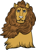 Lion Head Affronty Erased