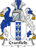 English Coat of Arms for the family Cranfield