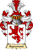 French Family Coat of Arms (v.23) for Aigremont