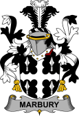 Irish Coat of Arms for Marbury