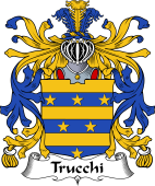 Italian Coat of Arms for Trucchi or Truchetti