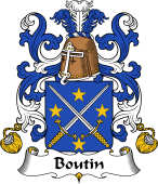 Coat of Arms from France for Boutin