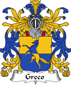 Italian Coat of Arms for Greco