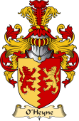 Irish Family Coat of Arms (v.23) for O'Heyne or Hynes