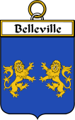 French Coat of Arms Badge for Belleville