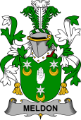 Irish Coat of Arms for Meldon or Muldoon