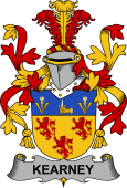 Irish Coat of Arms for Kearney or O'Kearney