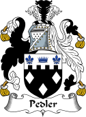 English Coat of Arms for the family Pedler