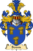 Irish Family Coat of Arms (v.23) for Bennis