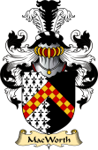 Irish Family Coat of Arms (v.23) for MacWorth