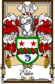 Scottish Coat of Arms Bookplate for Elder