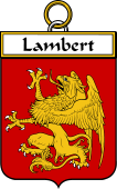 French Coat of Arms Badge for Lambert