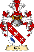 Irish Family Coat of Arms (v.23) for Tod or Todd