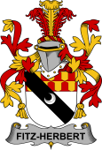 Irish Coat of Arms for Fitz-Herbert