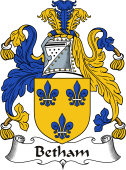 Irish Coat of Arms for Betham