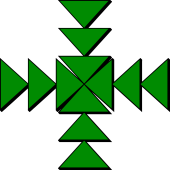 Cross, of Triangles