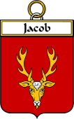 French Coat of Arms Badge for Jacob