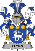 Irish Coat of Arms for Flynn or O'Flynn