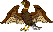 Eagle Displayed, Gorged