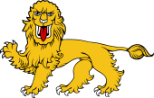 Lion Passant GuardantTail Extended