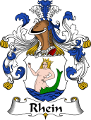 German Wappen Coat of Arms for Rhein