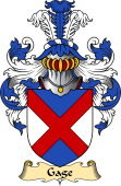 English Coat of Arms (v.23) for the family Gage