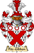 Irish Family Coat of Arms (v.23) for Fitz-Gibbon
