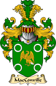 Irish Family Coat of Arms (v.23) for MacConville or Conwell