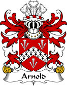 Welsh Coat of Arms for Arnold (Sir, Acquired Llanthony Abbey)