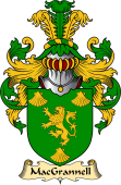 Irish Family Coat of Arms (v.23) for MacGrannell or Graney