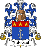 Coat of Arms from France for Breuil (du)