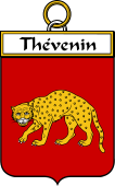 French Coat of Arms Badge for Thévenin