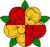 Heraldic Rose Quarterly