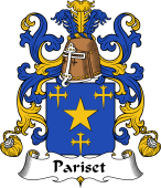 Coat of Arms from France for Pariset