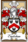 Scottish Coat of Arms Bookplate for Eaglesham